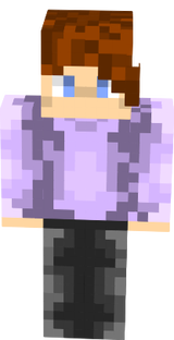 Boy with violett Pullover
