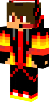 Cool red gamer boy