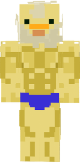 Pato barbudo de cueca