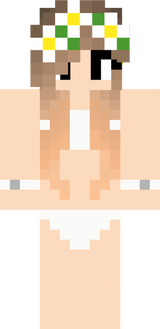 Pretty Flower White Girl - Bikini
