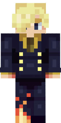 Preview of texture: Sanji ( Minecraft Skin )