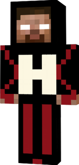 herobrine in blood suit