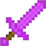 Iron sword but purple 