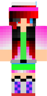 Evil Ester MineGirl ( Ester MineGirl Reversa ) Reverso - Super Hybrida [ MarbleyCraft ]
