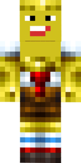 Spongebob minecraft skin 1d