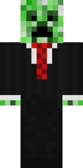 Preview of texture: creeper in suit