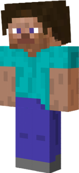 Steve base with clothes