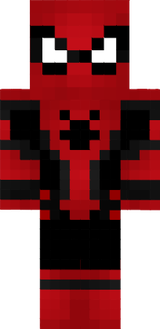 Spiderman (Herobrine underneath)
