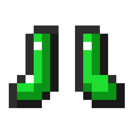 Preview of texture: emerald boots