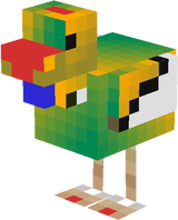 green duck