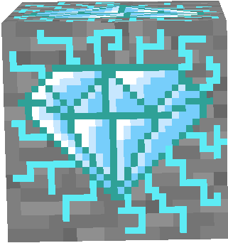 Preview of texture: Corrupted diamond ore.
