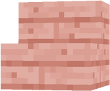 Pink Birch Stairs Block