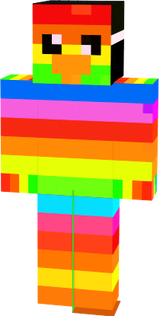 Rainbow penguin