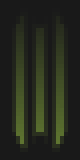 Minecraft 64X32 dark green pvp cape