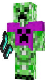Creeper with a creeper shirt