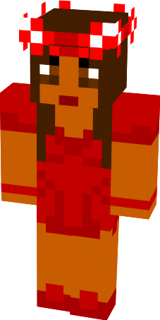 Preview of texture: Red TinkerBell Outfit