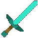 Diamond Sword 128x128 - item Texture - NovaSkin