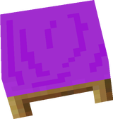 purple bottem bed