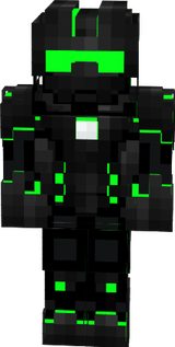 robot but is green