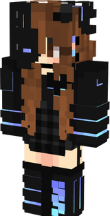 brown haired bunny girl