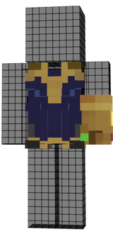 thanos suit and glove