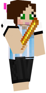 SuperGirlyGamer's Looking Real Nice with the uniform from Argentina and some black pants