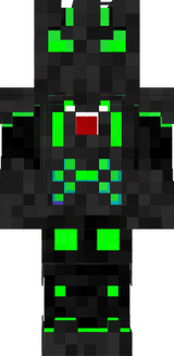 green robot
