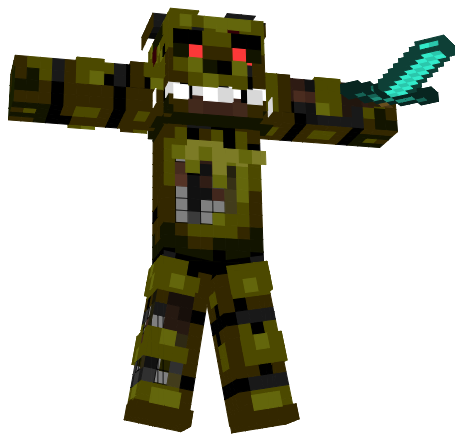 Preview of texture: Ignited Springtrap
