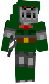 Badnik Trooper (Green) (Sonic the Hedgehog OC)
