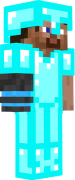 Diamond Armor Steve? Gunner - By RollTGW