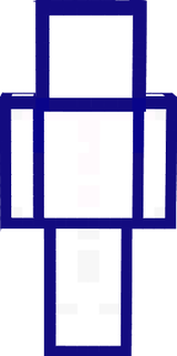 Blue Outlined Man