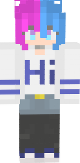 my fave skin / hi shirt Blue