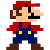 8 bit mario angry