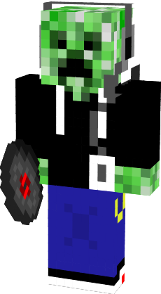 Preview of texture: hoodie creeper with an ipod