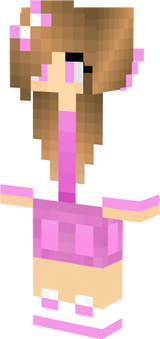 Cute pink girl