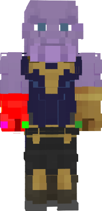 Preview of texture: SkullDestroyer (Thanos with Infinity Gauntlet and Iron Man Gauntlet)