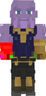SkullDestroyer (Thanos with Infinity Gauntlet and Iron Man Gauntlet)