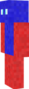 blue and red