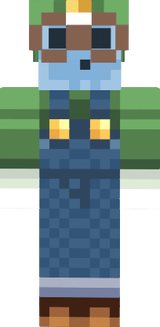 GlassesFreekJr Luigi Skin