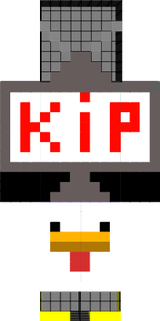 kip met tv skin minecraft