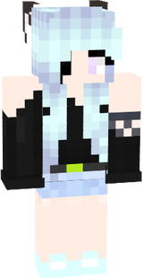 blue wolf girl