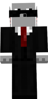 cat man in black 