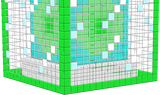 Green Blue White Beacon
