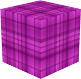 bloque de lana magenta
