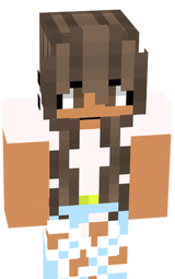 curved girl with brown hair and no buns