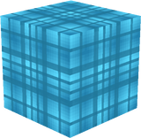 bloque de lana cian