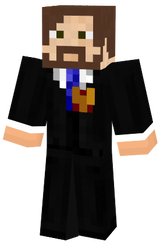 Terbin Tuxedo Blue Tie