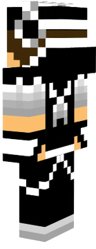 white and black skin