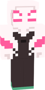 mulher aranha skin minecraft