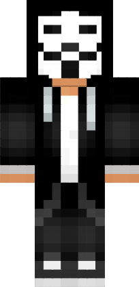Preview of texture: Skin hacker para minecraft